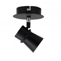 Oriel Lighting-Yarra 1 & 2 Light LED Ready Adjustable Spotlight - Black / White